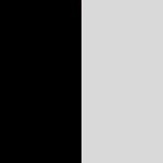 schwarz/shiny silver