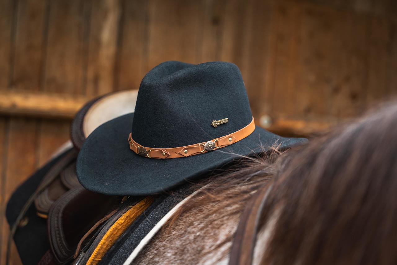 Scippis Chapeau en feutre de laine Bandit