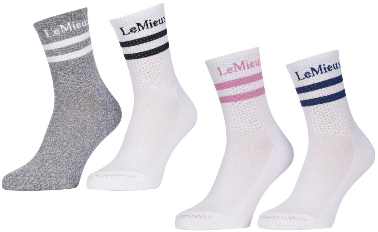 LeMieux Crew-Socken im 2er-Pack