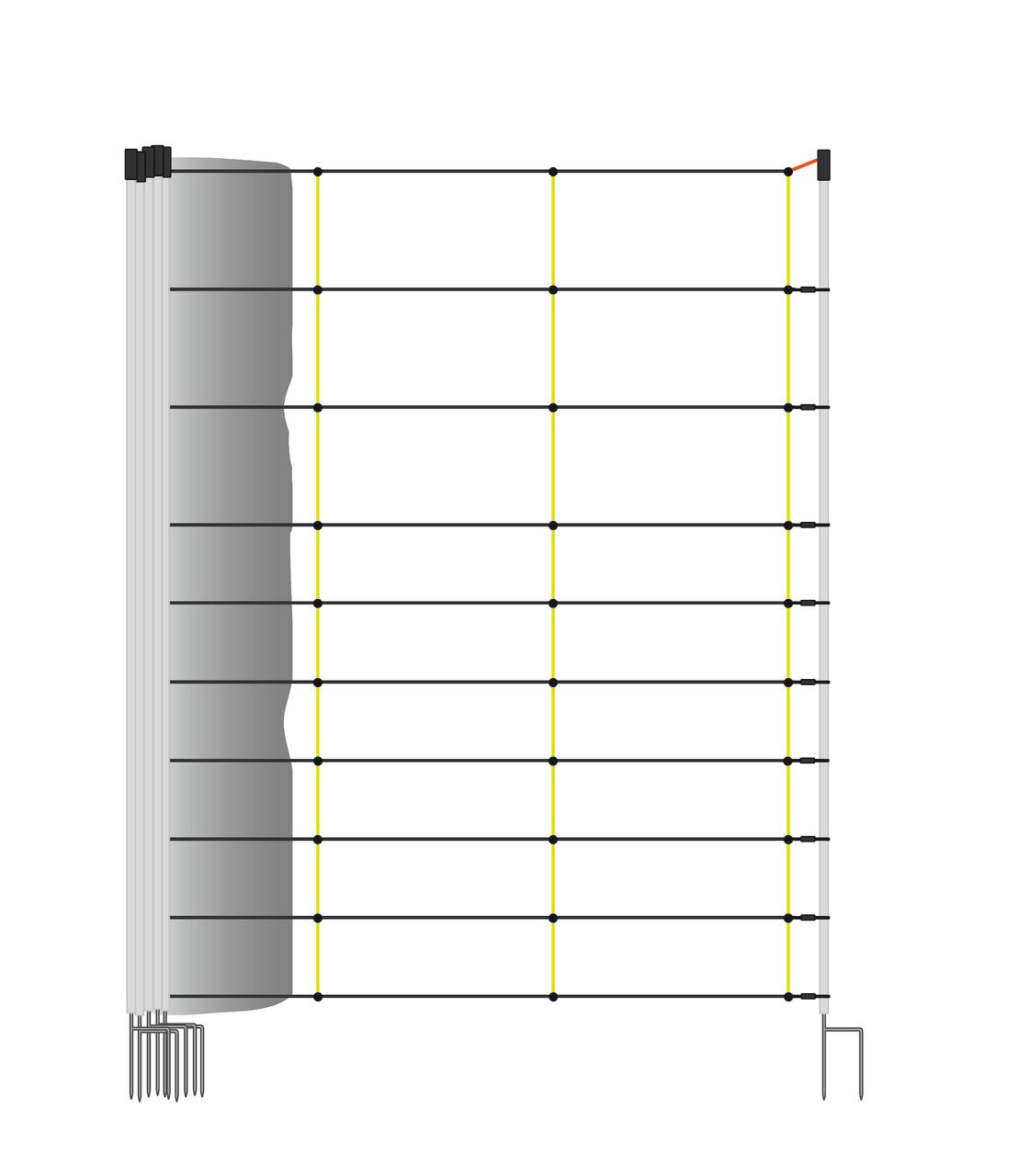 Horizont Rete Livestock, alta 105 cm, 50 m Horizont Rete Livestock, alta 105 cm, 50 m