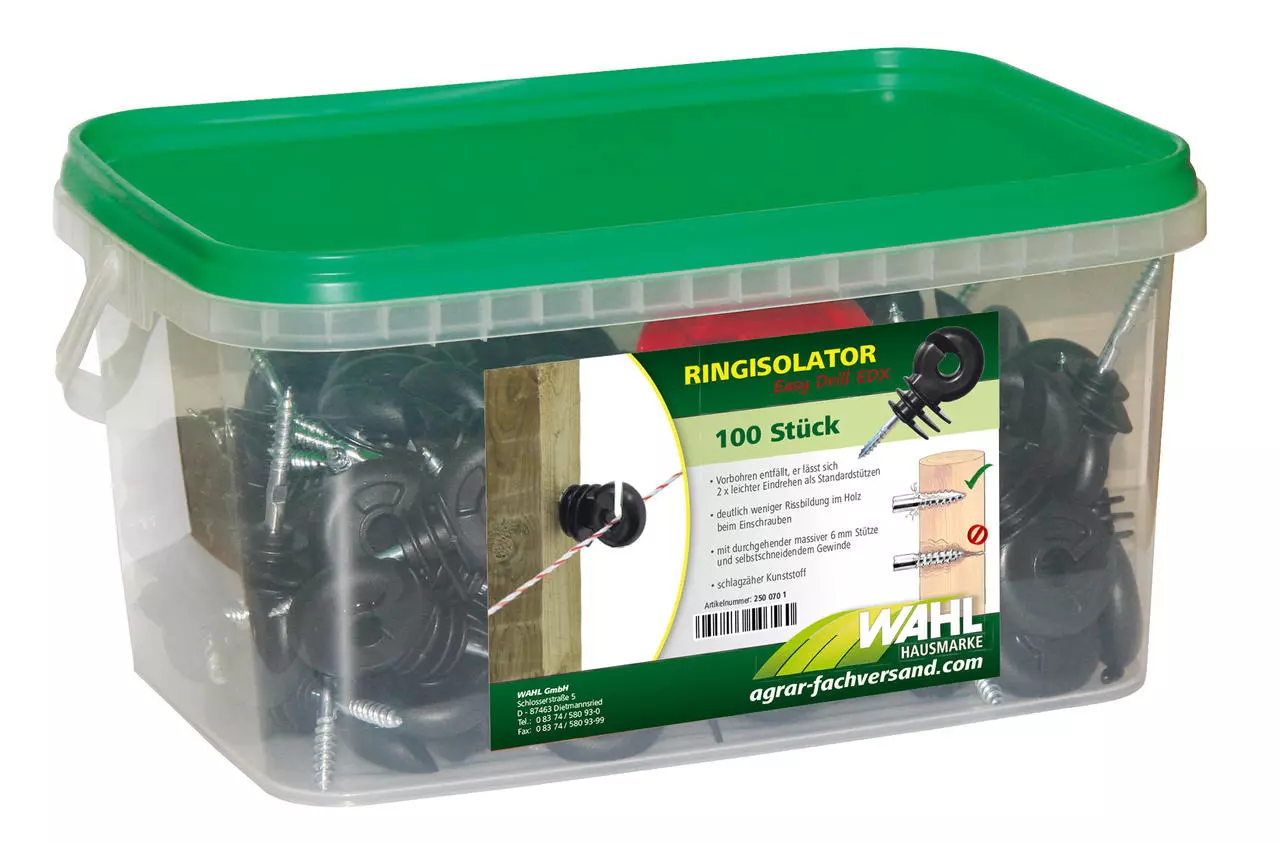 WAHL-FENCE Easy Drill Ringisolator EDX - 100 in Box