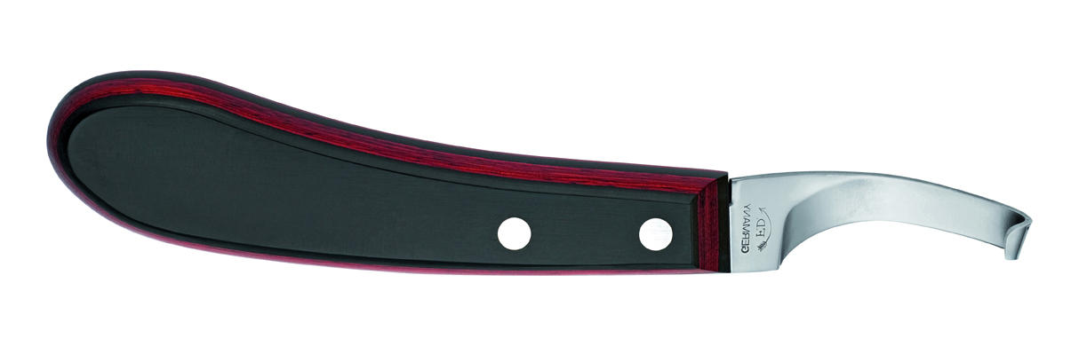 Dick Coltello per zoccoli curvo, stretto, sinistro Dick Coltello per zoccoli curvo, stretto, sinistro