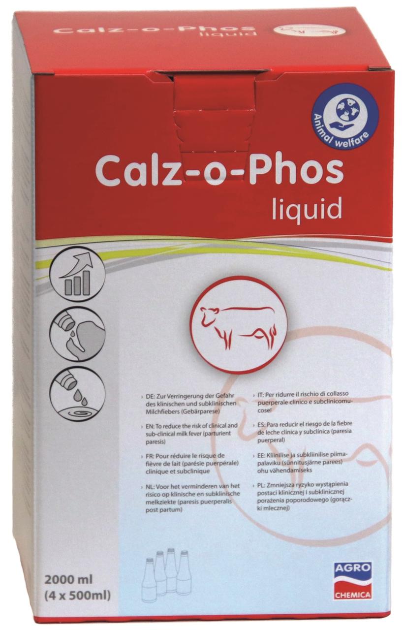 Agrochemica Calz-o-Phos Liquid - 4x 500 ml Flaschen
