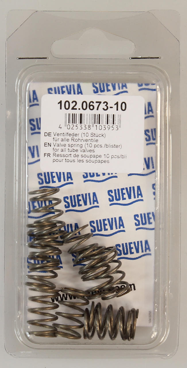 Suevia Molla per tutte le valvole a tubo 10 pz.
