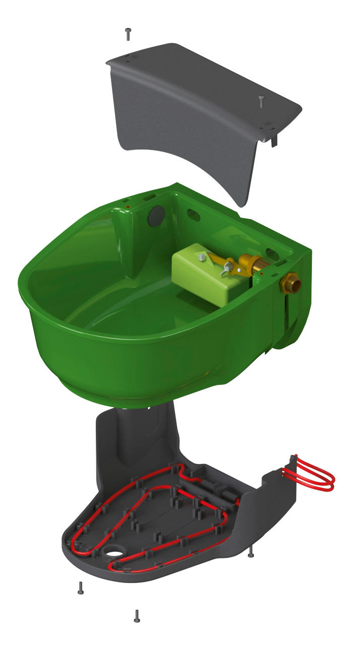 Kerbl Abbeveratoio riscaldabile SH30