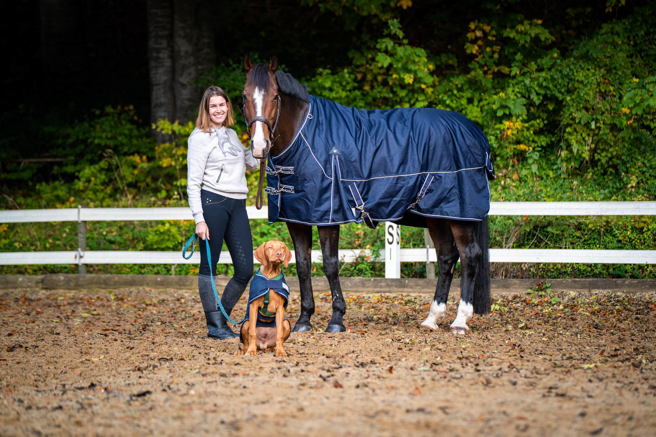 ELT Claire Pantaloni da equitazione termici a vita alta