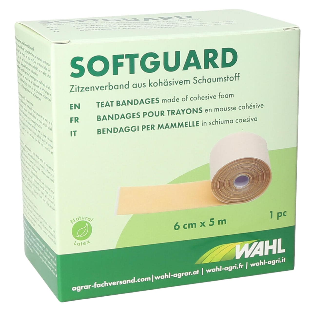 WAHL-Hausmarke Bandages pour trayons Bovins WAHL-Hausmarke Bandages pour trayons Bovins