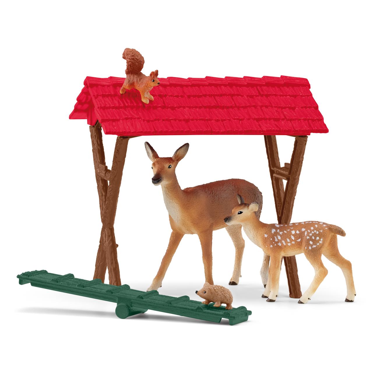 Schleich Nutrire gli animali della foresta Schleich Nutrire gli animali della foresta