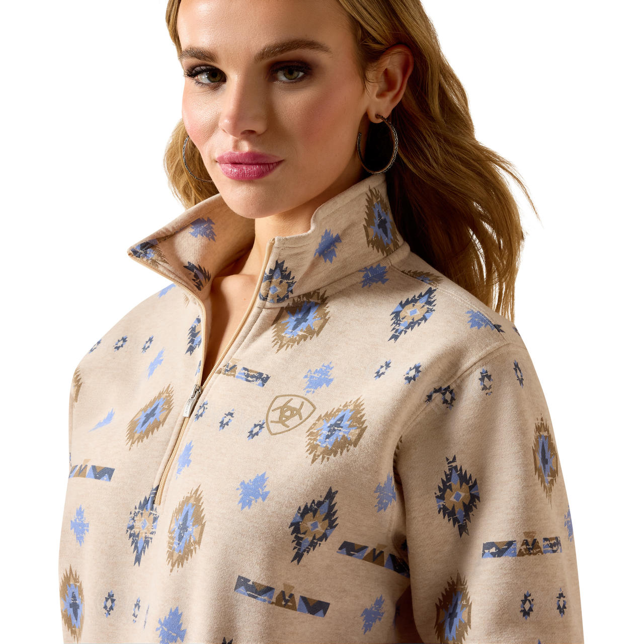 ARIAT Sapphire 1/2 Zip Sweatshirt