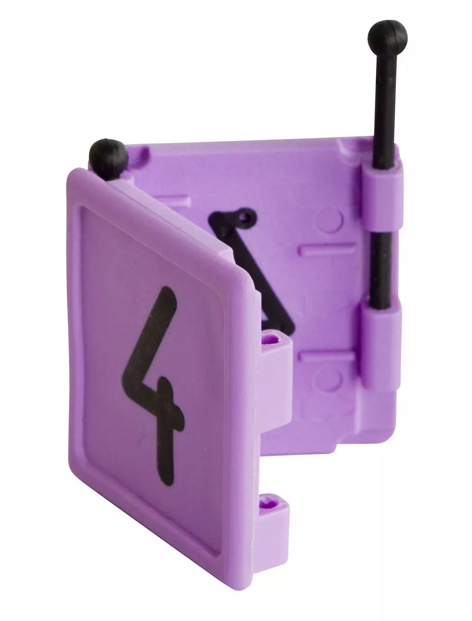 Kerbl Halsbandnummer DUO, 1-stellig, 6er Pack