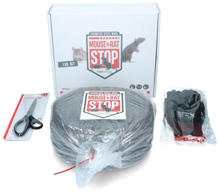 Hofman Animal Care Laine d'acier Mouse & Rat Stop - Lot