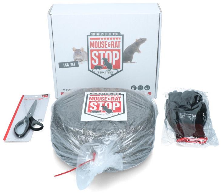 Hofman Animal Care Laine d'acier Mouse & Rat Stop - Lot Hofman Animal Care Laine d'acier Mouse & Rat Stop - Lot