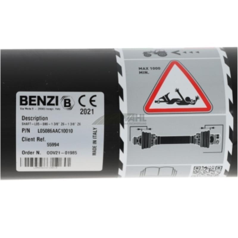 BENZI Gelenkwelle L05