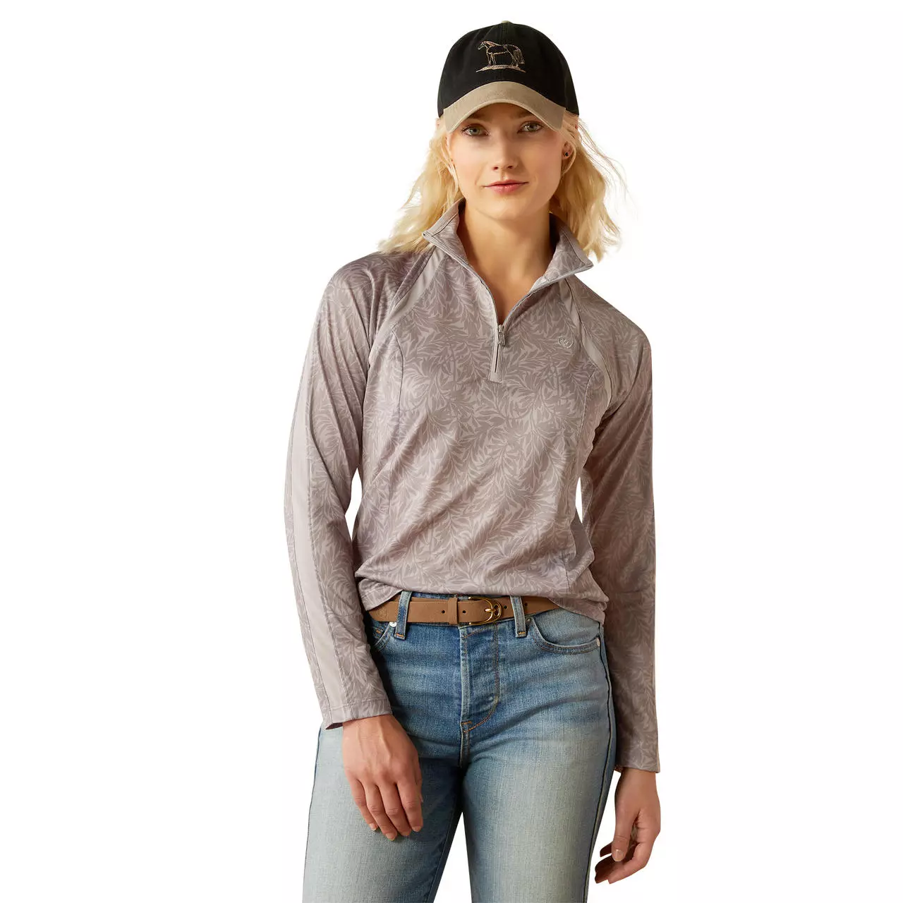 ARIAT Sunstopper 3.0 1/4 Zip Baselayer