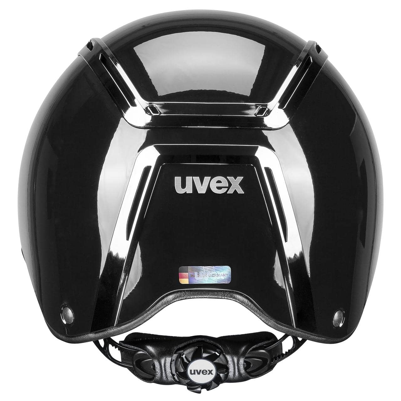 uvex Casco da equitazione exxeed cromo lucido