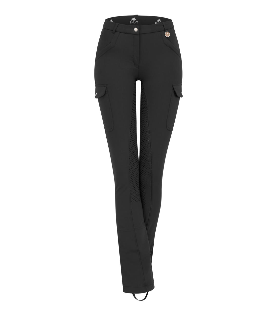 ELT Pantaloni da equitazione Micro Jodhpur Cargo Silicone ELT Pantaloni da equitazione Micro Jodhpur Cargo Silicone