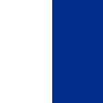 weiß/blau