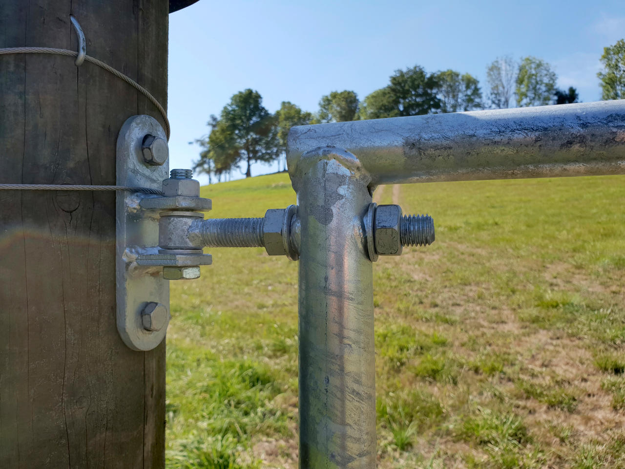 WAHL-FENCE Set di montaggio per cancelli da pascolo