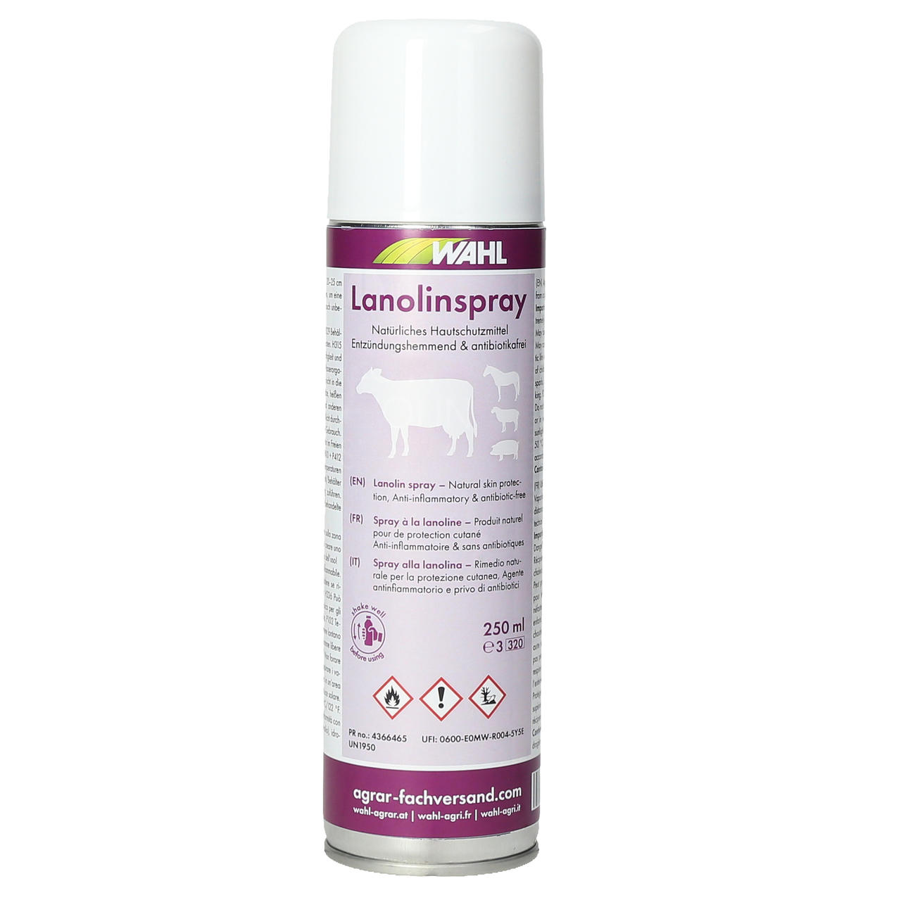 WAHL-Hausmarke Lanolin Spray - 250ml