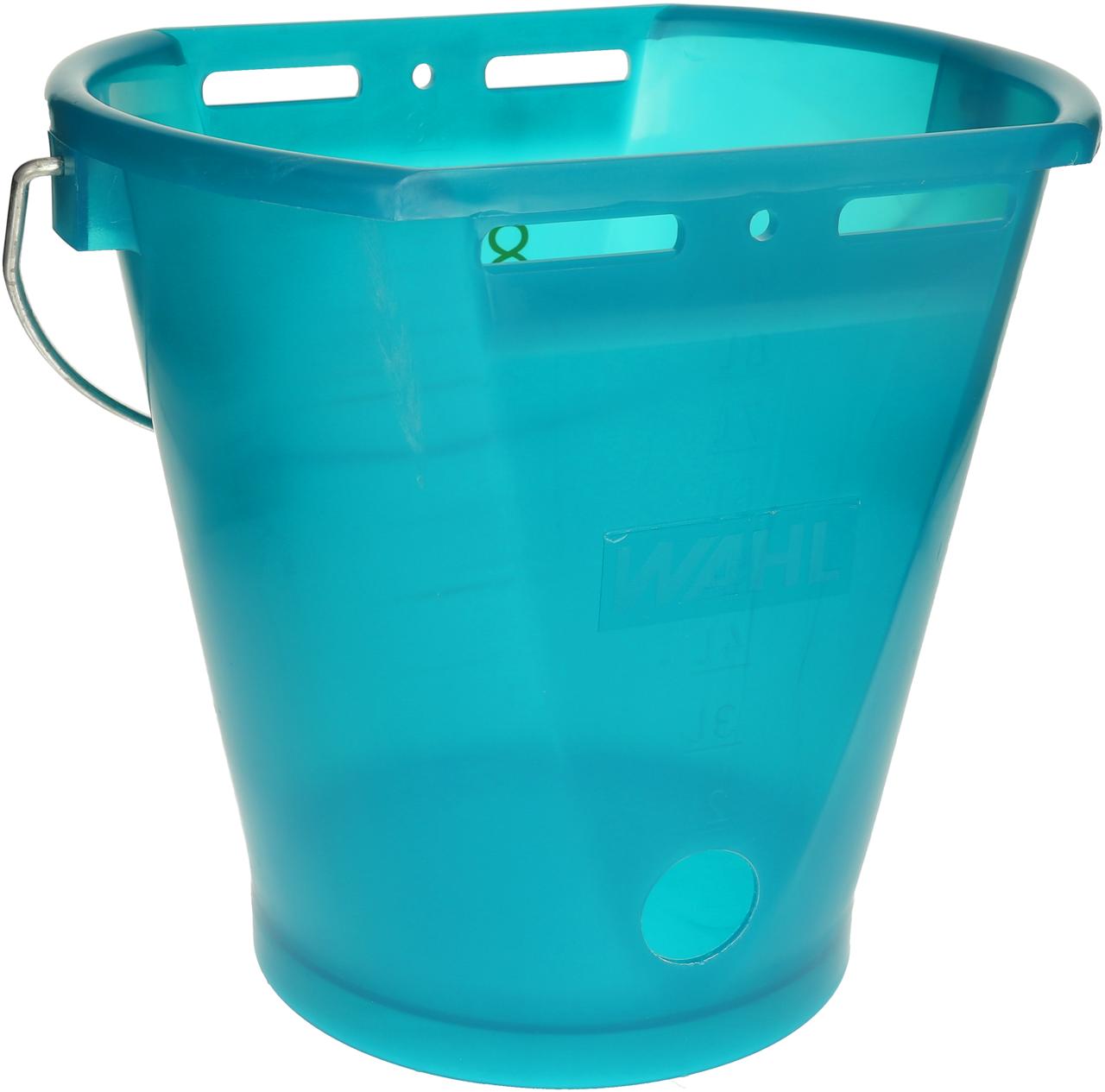 Hiko Kälbertränkeeimer transparent Petrol