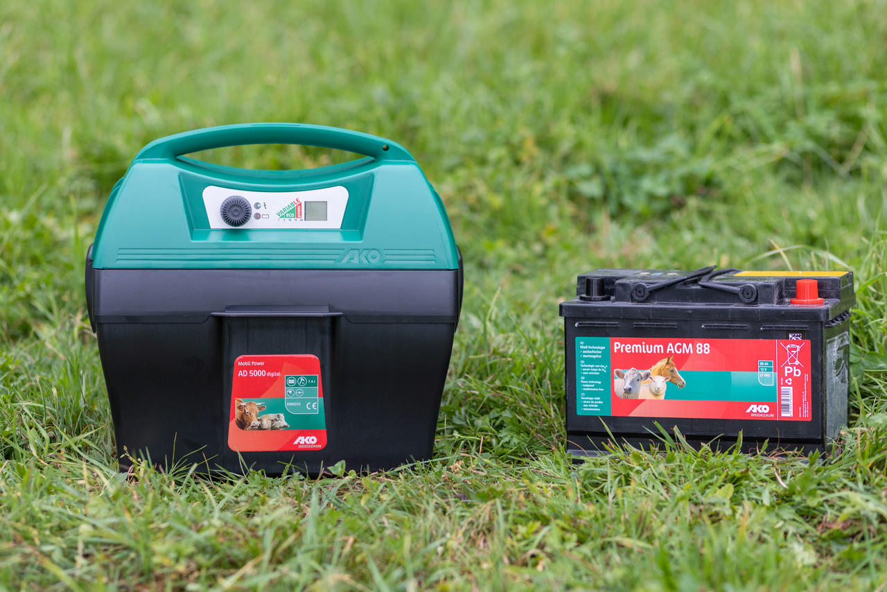 AKO MOBIL POWER AD5000 12V Weidezaungerät