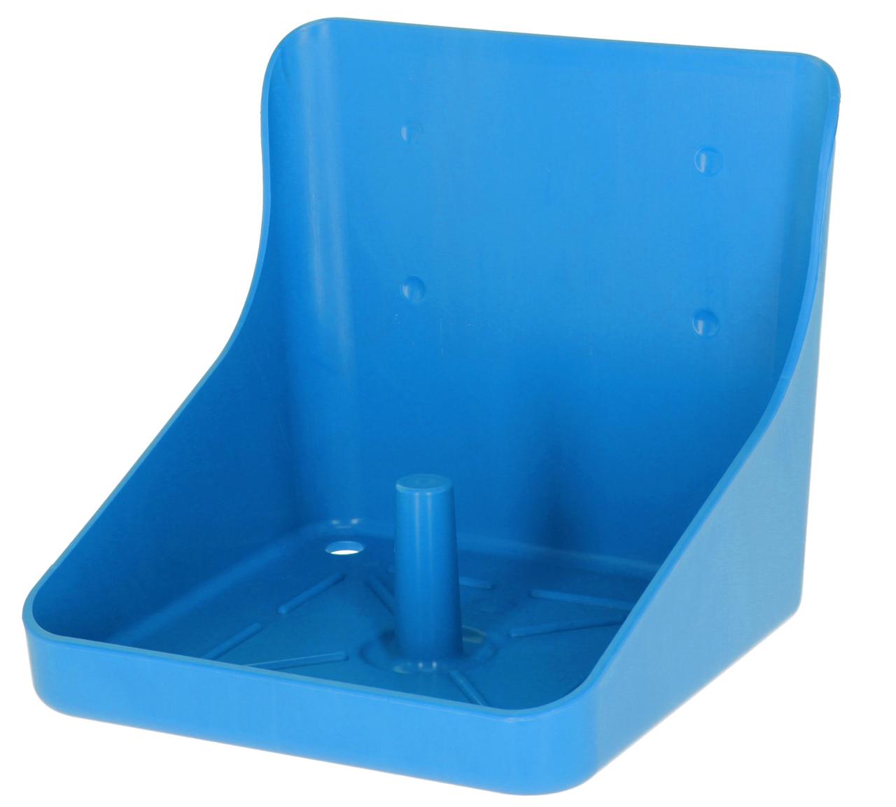 Kerbl Lecksteinhalter eckig royalblau