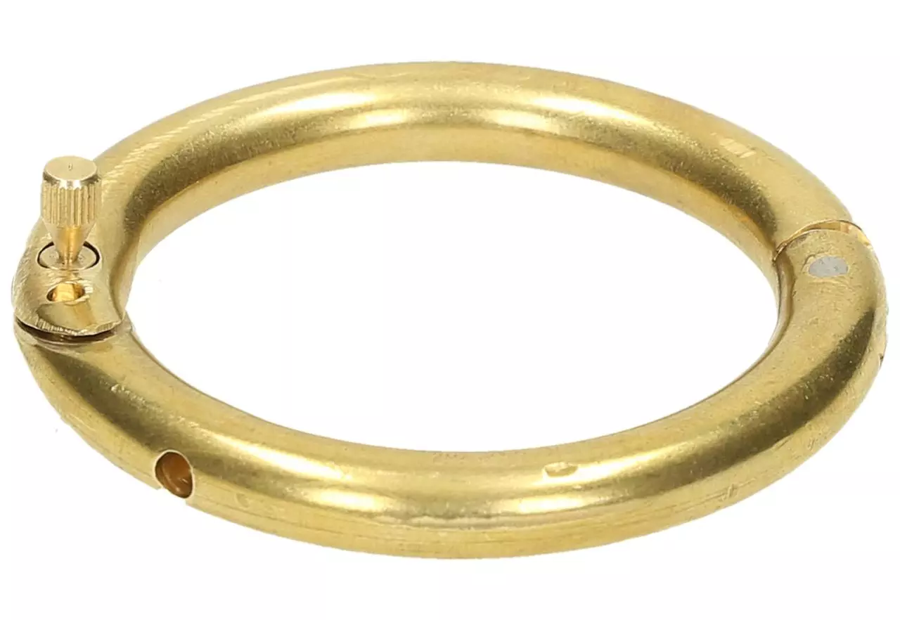 Kerbl Nasenring Flessa - Messing