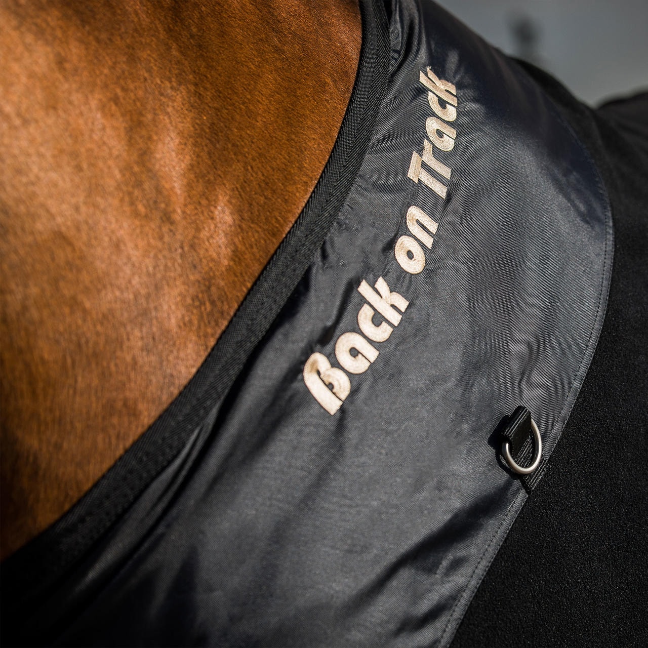 Back on Track Coperta in pile Supreme con anelli a D