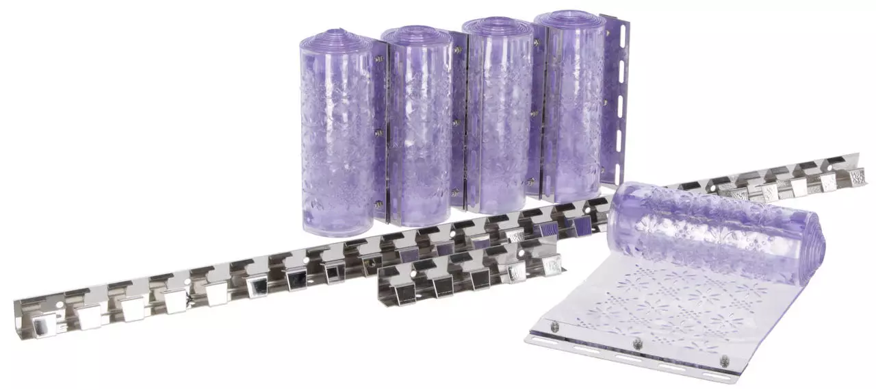 Kerbl Fliegen-Streifenvorhang-Set PVC Kerbl Fliegen-Streifenvorhang-Set PVC