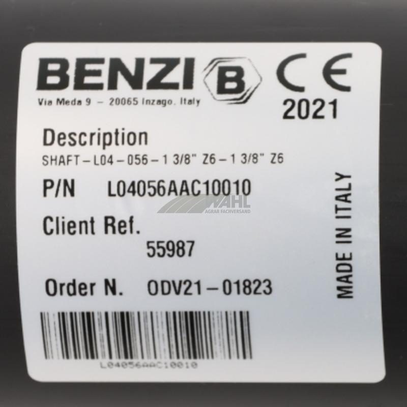 BENZI Gelenkwelle L04