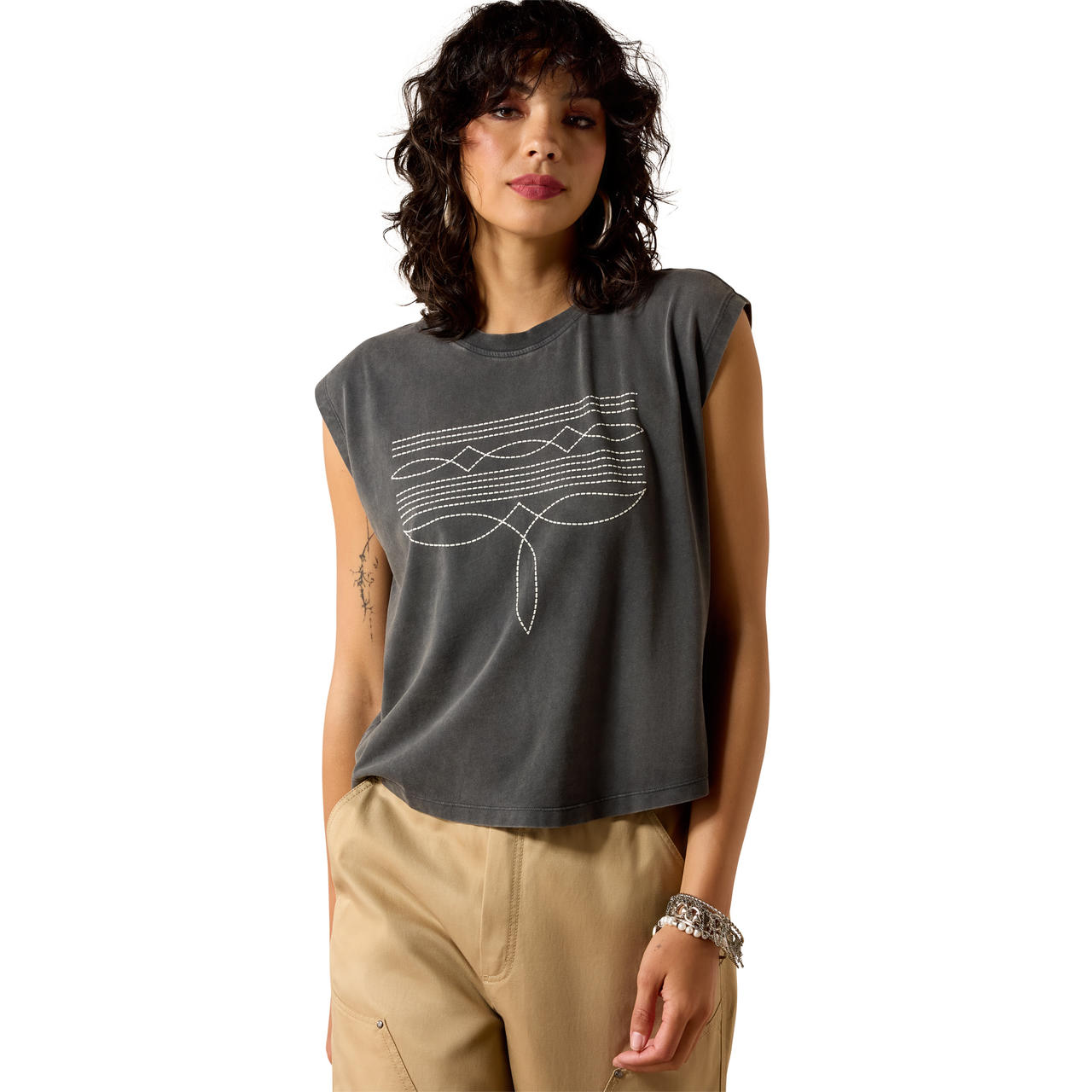 ARIAT Dallas Cropped T-Shirt