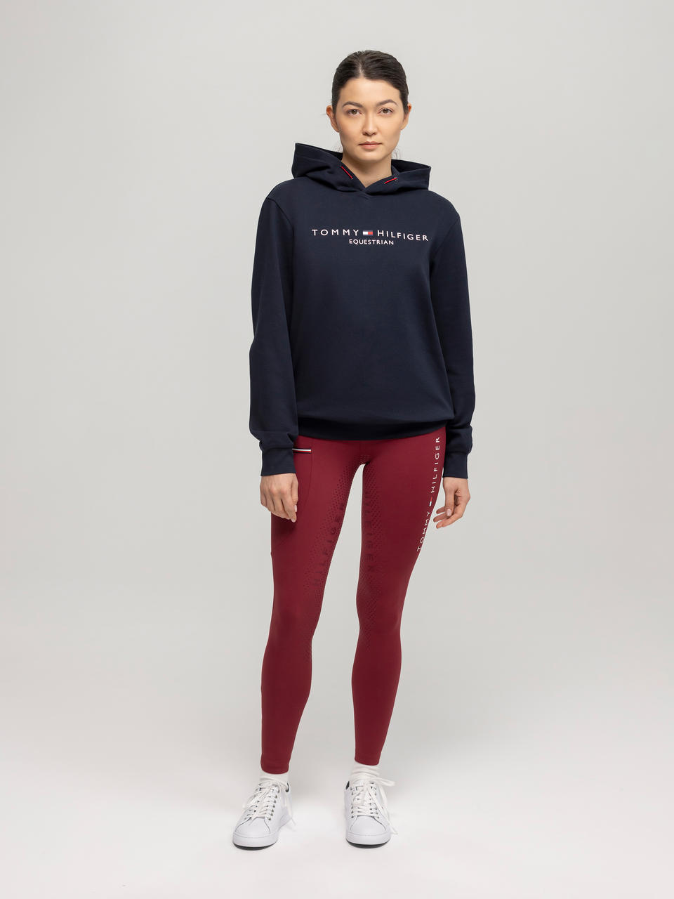 Tommy Hilfiger Felpa con cappuccio con grafica Williamsburg