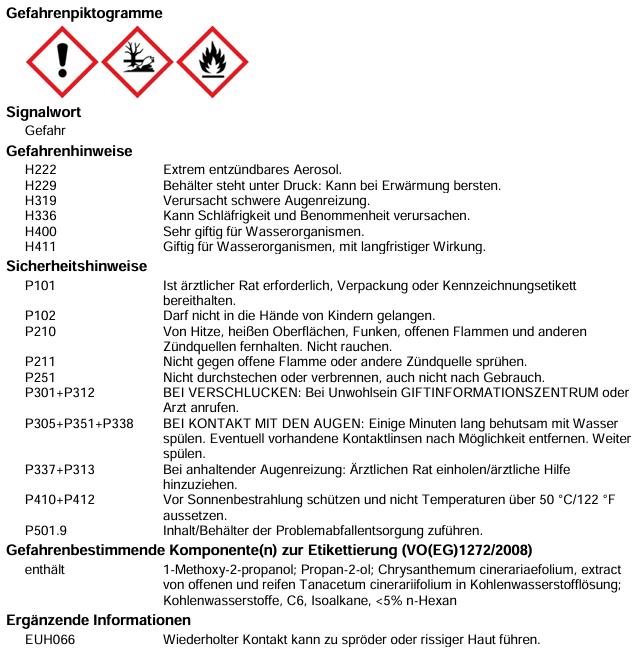 cit Milbennebel-Automat 400 ml