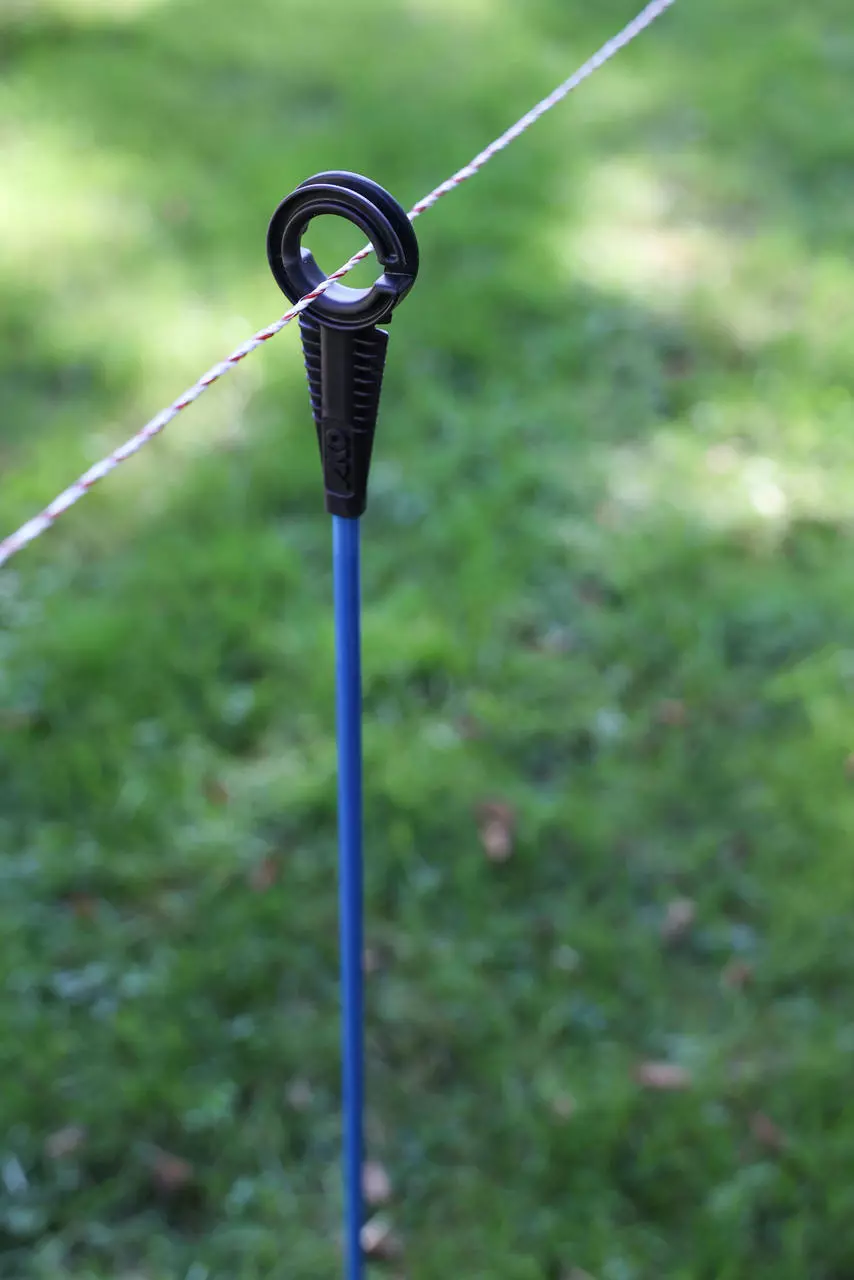 AKO Oval-Fiberglaspfahl Premium BLUE, 110 cm