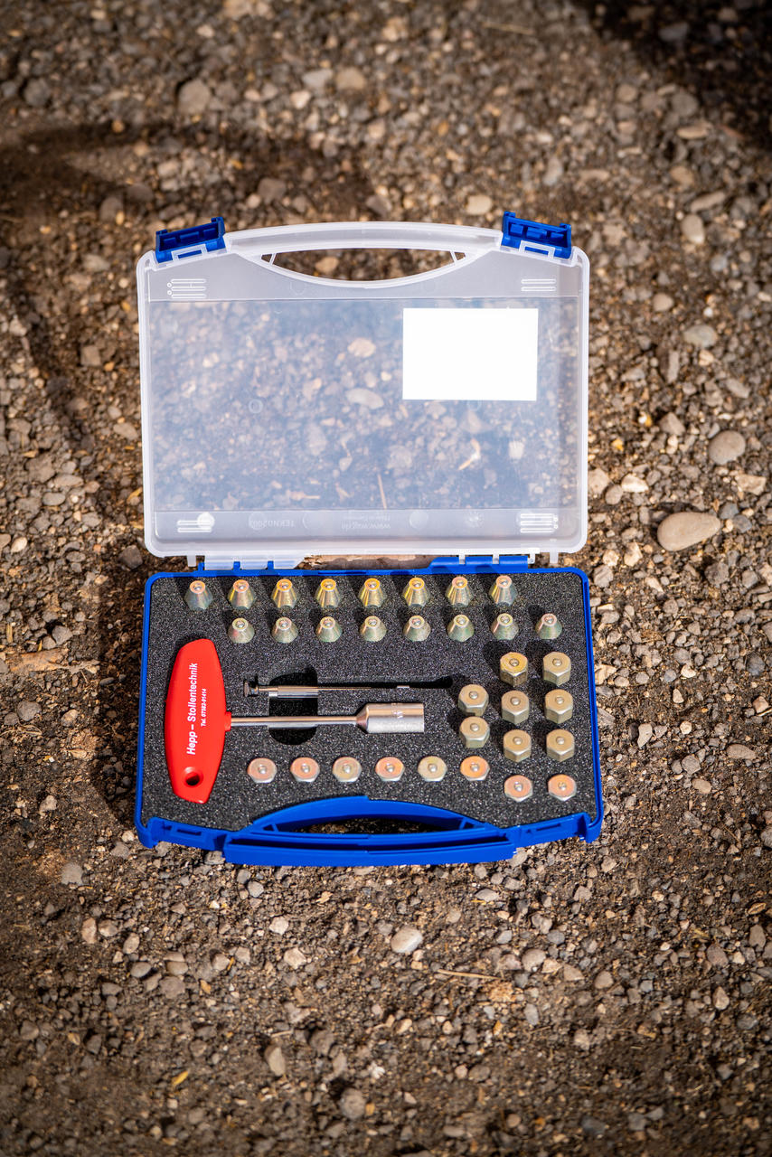 Hepp Stollentechnik Valigia chiodata Cross Country