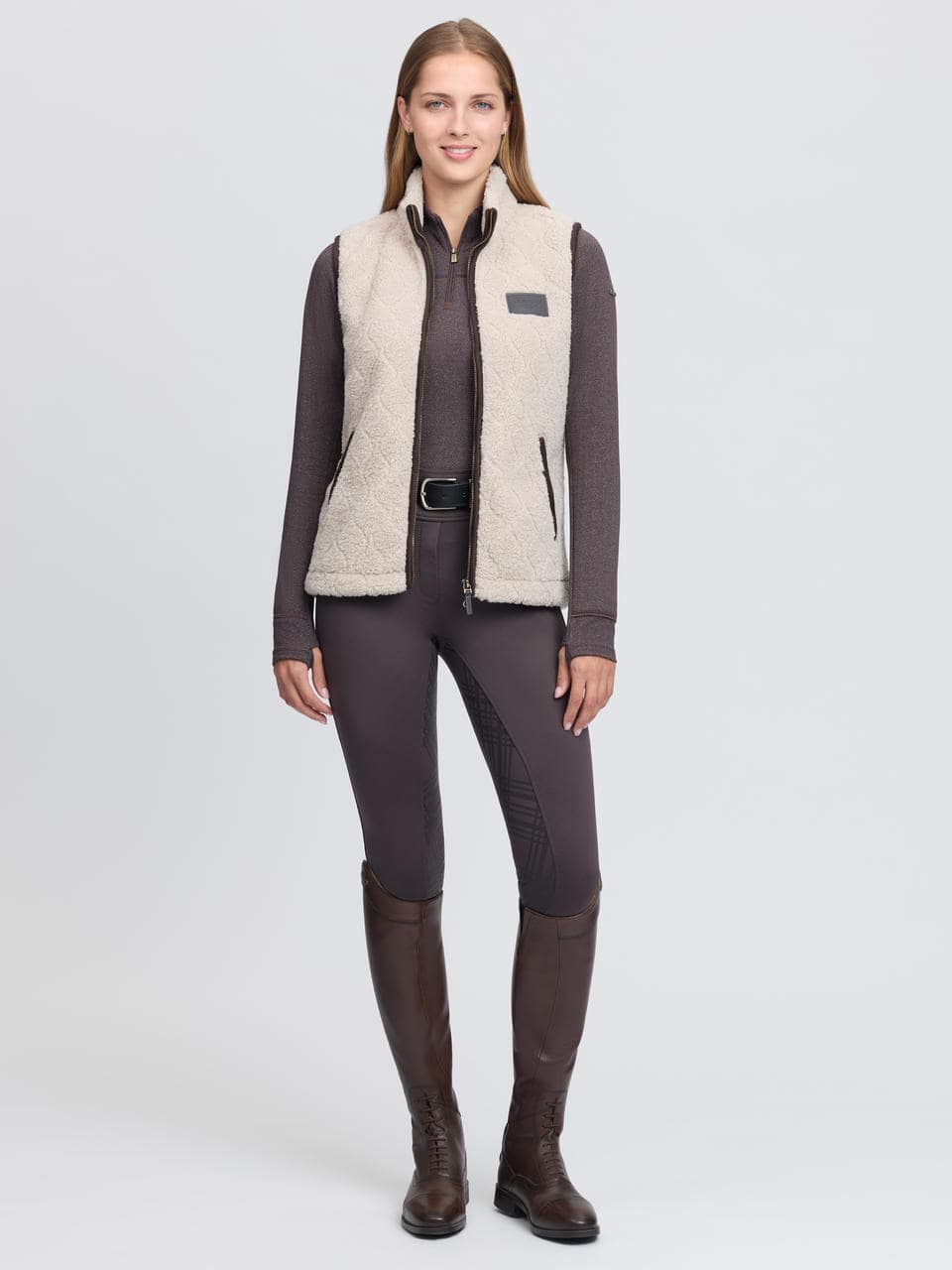 LeMieux Gilet en polaire Teddy Heritage