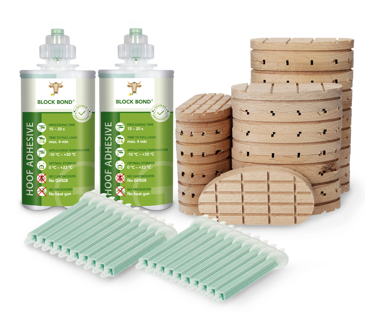 BLOCK BOND Urethan-Kleber 20er-Set