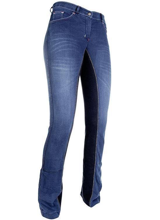 HKM Jodhpur Reithose -Summer Denim-