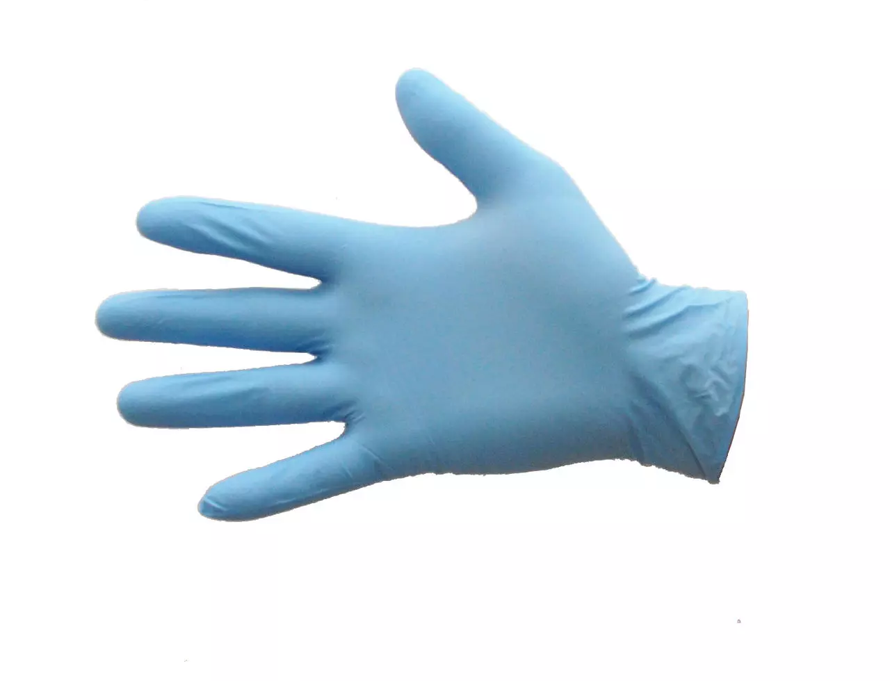WAHL-Hausmarke Melkhandschuh BLUE-NITRILE 5,5 mil