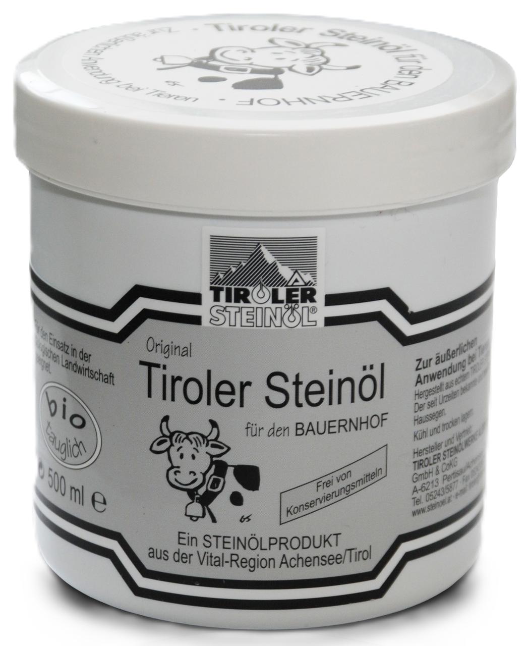 Tiroler Steinöl - Original 500 ml Tiroler Steinöl - Original 500 ml