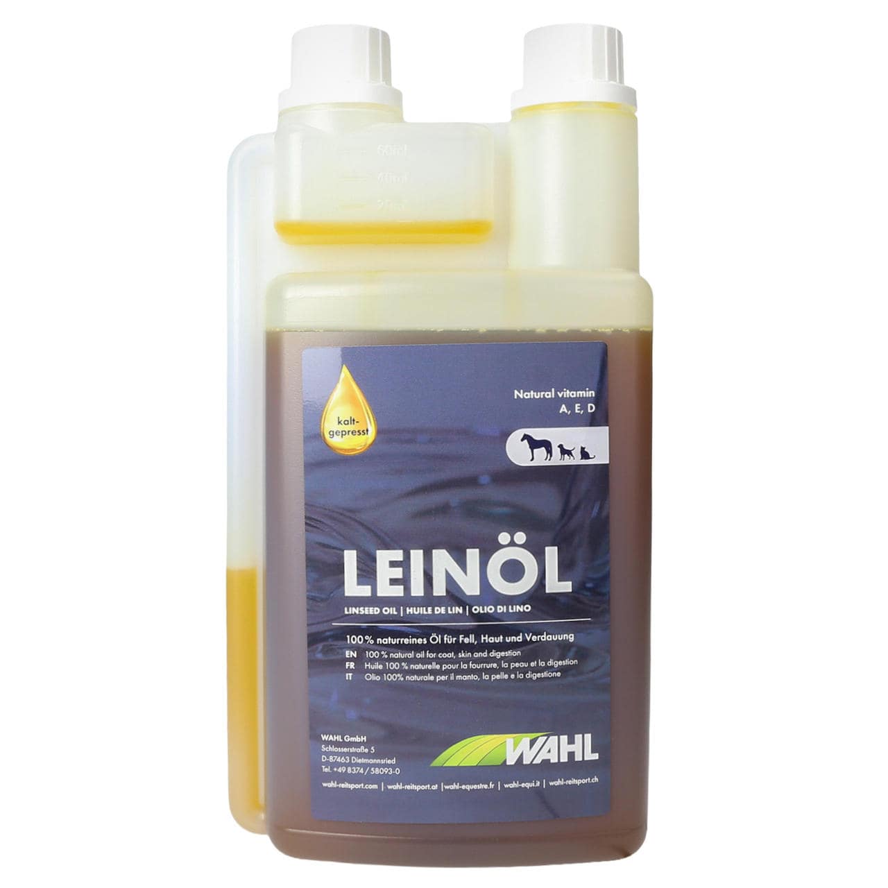 WAHL-Hausmarke Leinöl 1 Liter