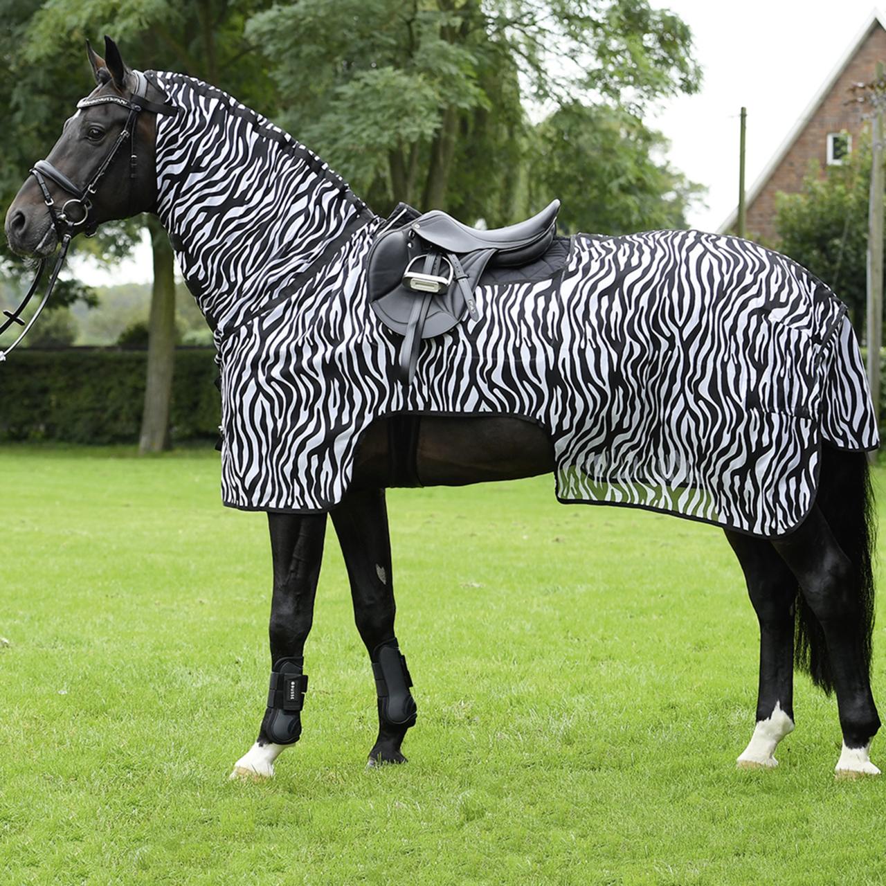 Busse Couvre-reins d'équitation MOSKITO ZEBRA III Busse Couvre-reins d'équitation MOSKITO ZEBRA III