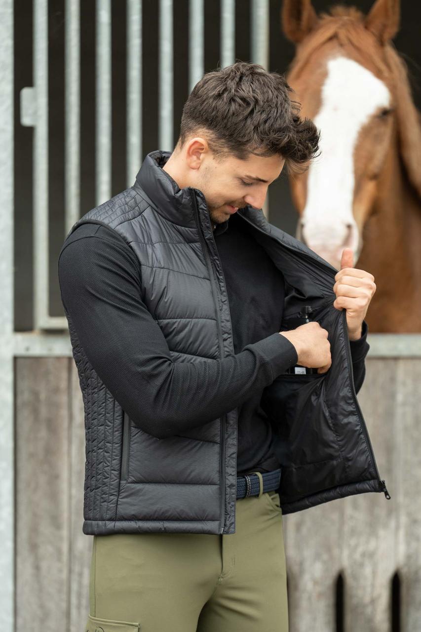 HKM Gilet riscaldante da uomo Heat Control Style