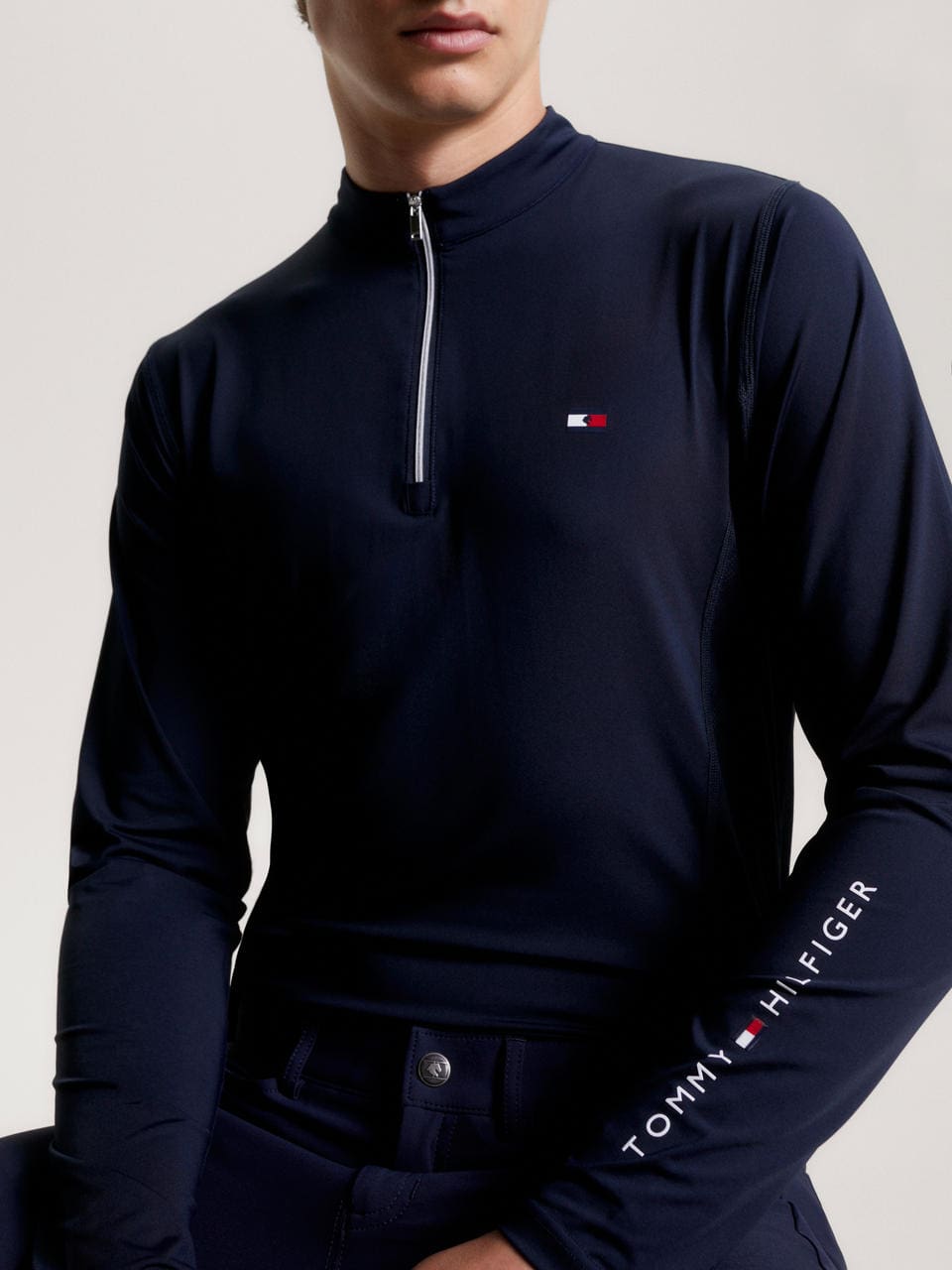 Tommy Hilfiger Haut d'entraînement Wellington pour hommes à manches longues