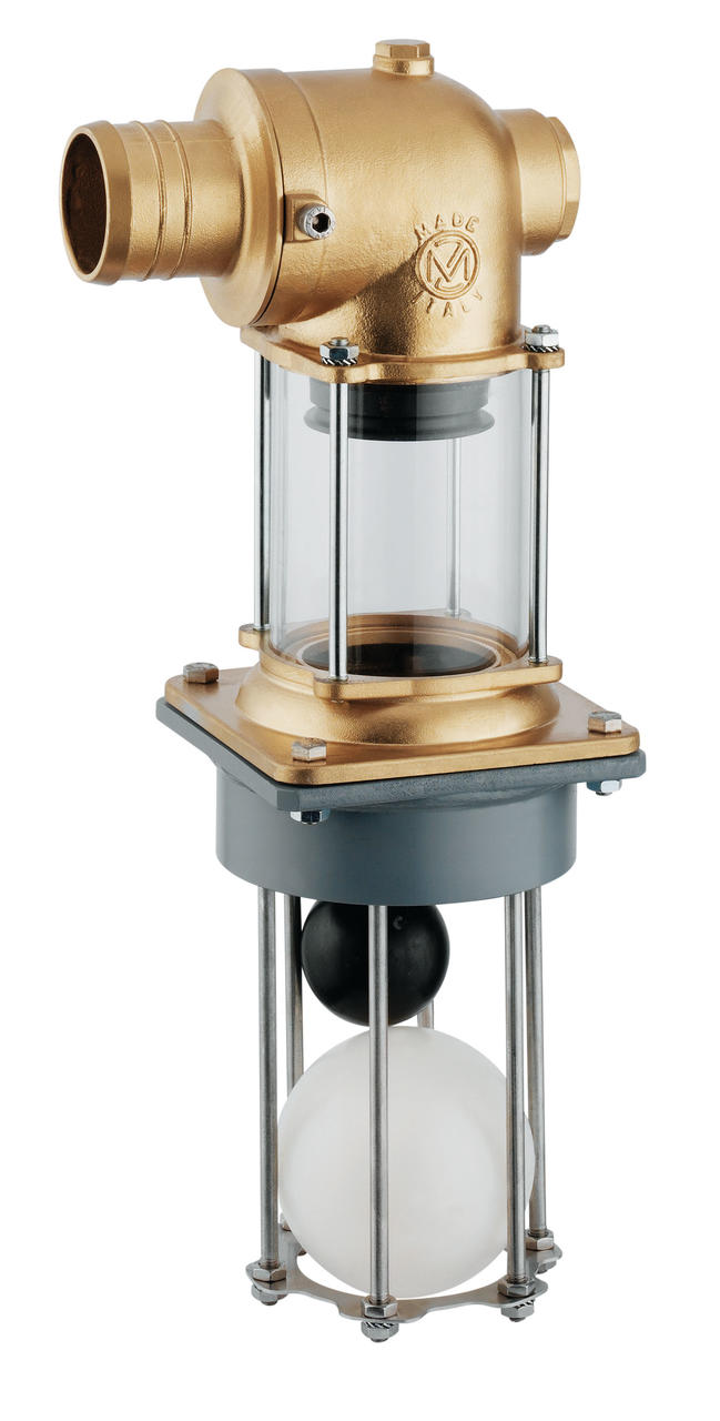MZ Soupape de trop-plein avec 2 billes - 60 mm MZ Soupape de trop-plein avec 2 billes - 60 mm