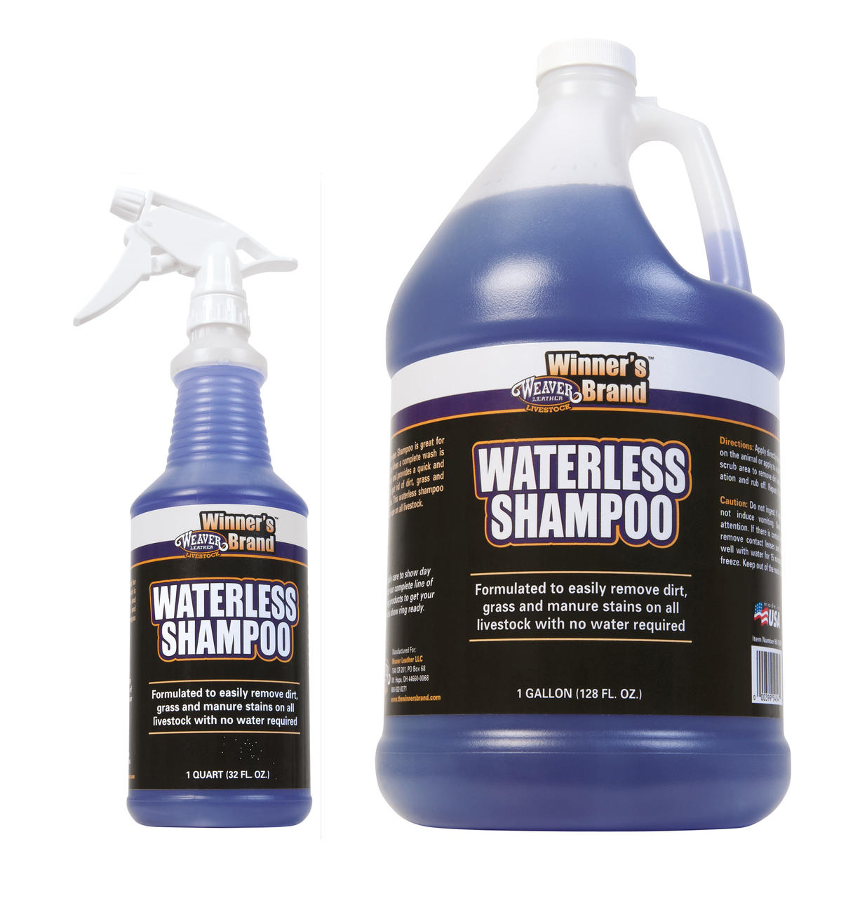 Weaver-Leather Waterless Shampoo - versch. Größen