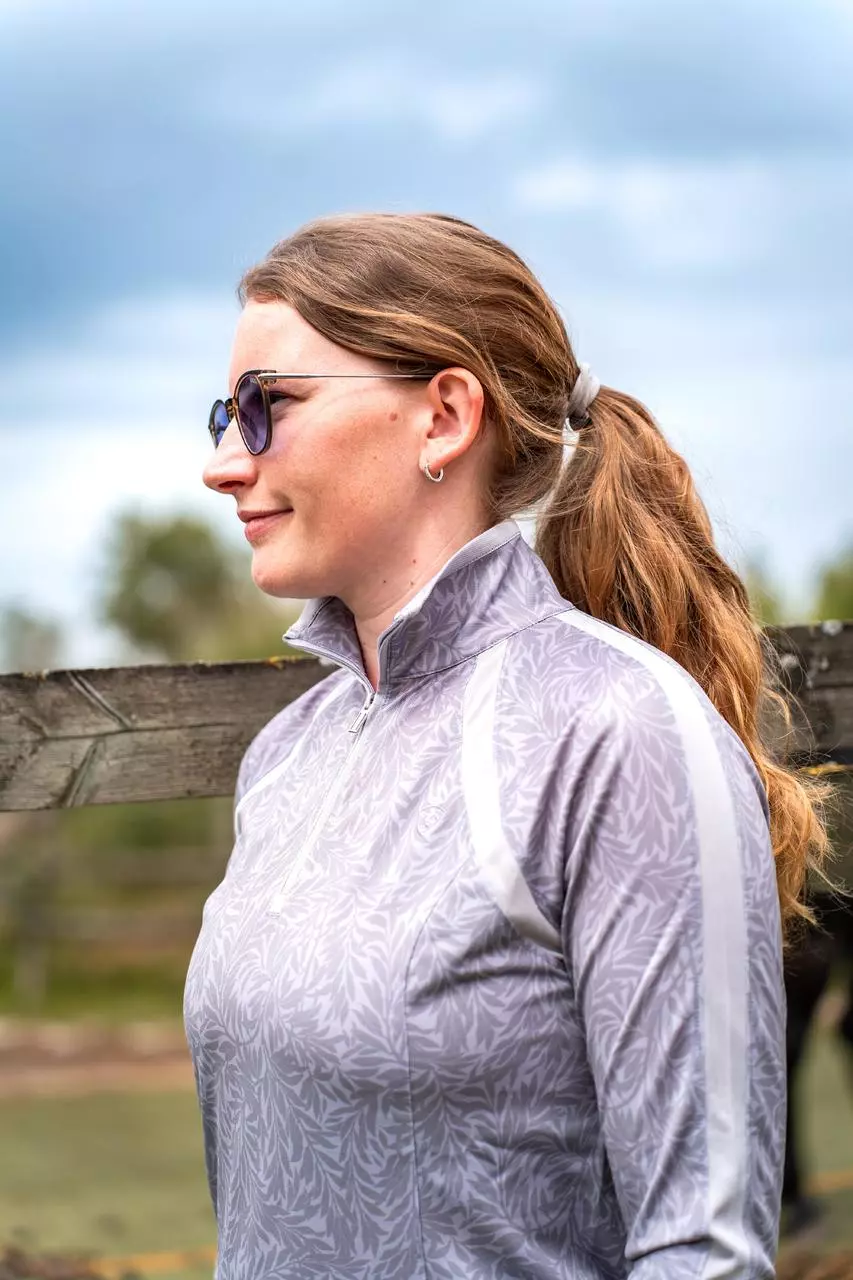 ARIAT Sunstopper 3.0 1/4 Zip Baselayer