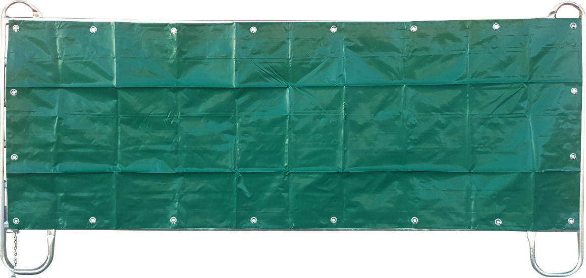 WAHL-FENCE Seitenplane 3,95×1,30 m rundum mit Ösen