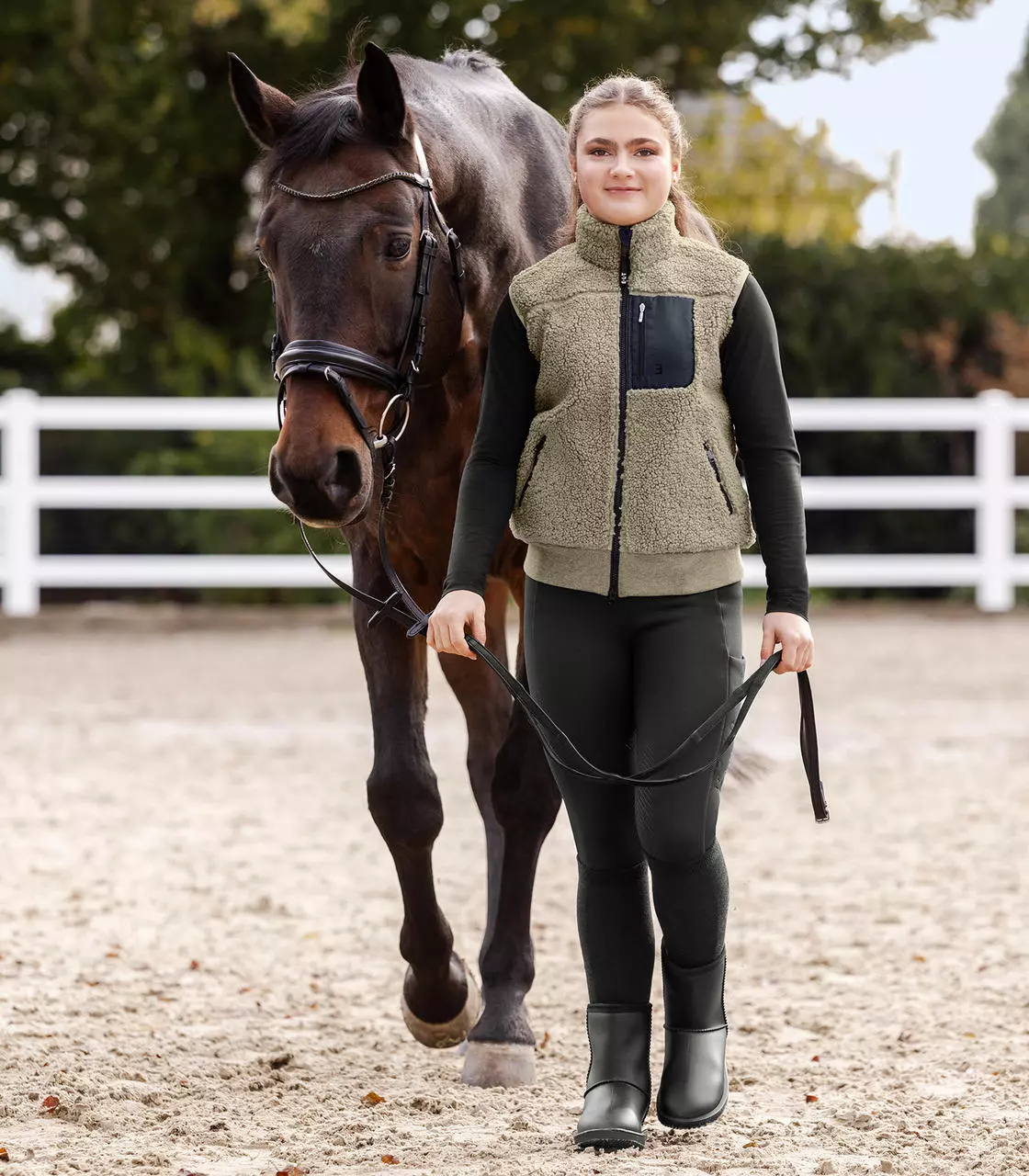 ELT Teddy Fleece Weste Alma, Teens