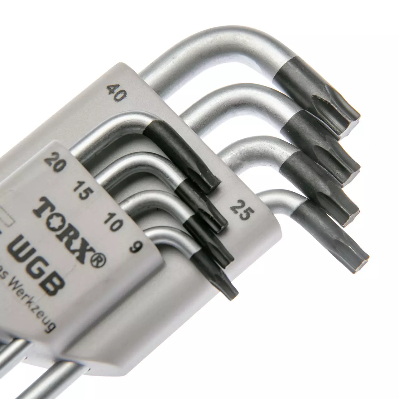 WGB Torx-Stiftschlüssel-Satz mit Kugelkopf